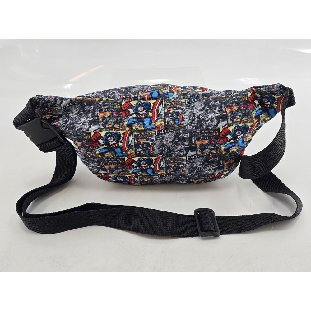 NWT Marvel Comics Captain America Cross Body‎ Or Around Waist Fanny Pack - Picture 4 of 9